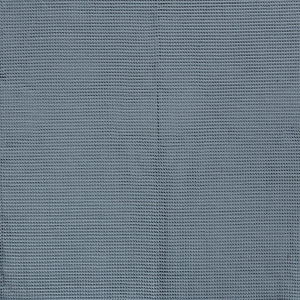 Waffelpique / Waffelstoff großes Muster indigoblau