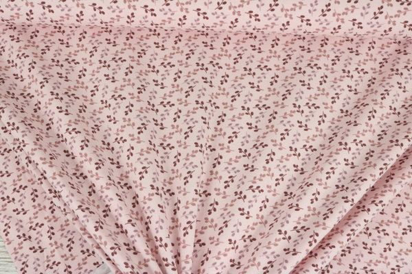 Jersey bedruckt Trikot Zweige rosa